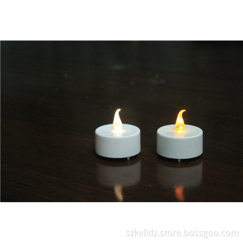 Wholesale Best Quality Flameless Battery Power LED Tea Light Flickering Amber Tealights Candles